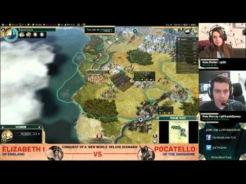 Civilization V: Conquest of the New World Deluxe Scenario Livestream (Archive)