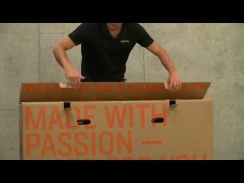 Canyon Service  - Rennrad auspacken und aufbauen