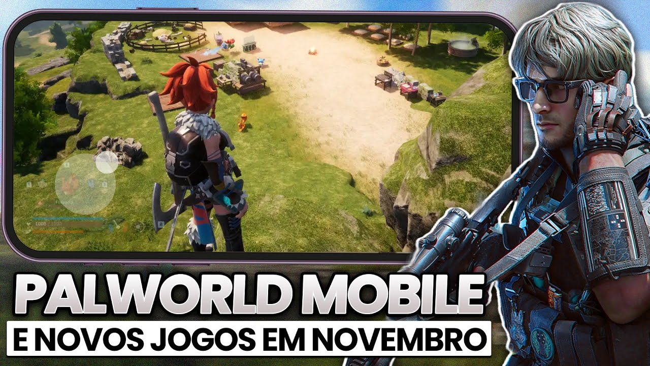 FINALMENTE Palworld Mobile em BETA NESSE MÊS e MAIS! NOVOS JOGOS para ANDROID e IOS em NOVEMBRO!