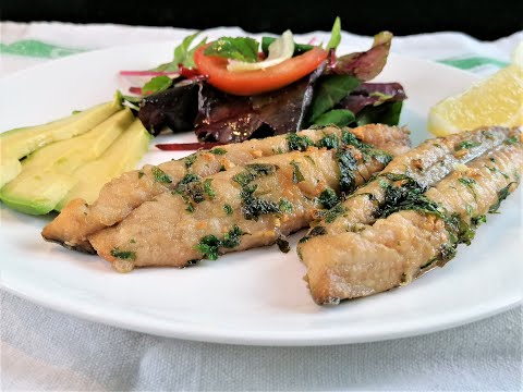 How to make MACKEREL IN BATTER ANDALUSIAN STYLE