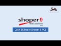 Cash Billing in Shoper 9 POS