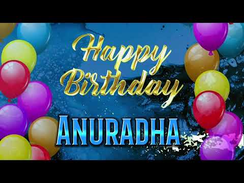 The most attractive girl names, wish birthday ANURADHA