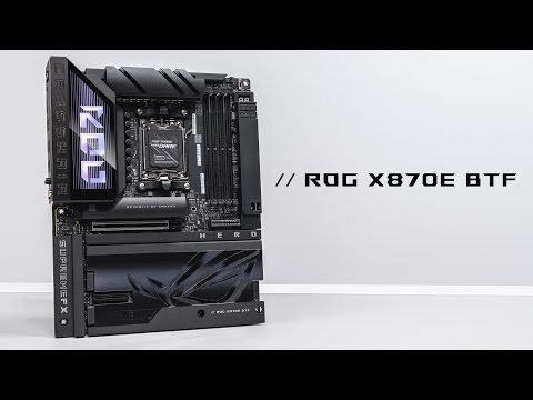 Finally a new HIGH End BTF // ROG X870 HERO BTF