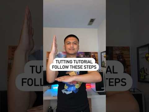 STEP BY STEP TUTTING TUTORIAL 🕺🏽 Tutting Hip Hop Dance For Beginners #tutting