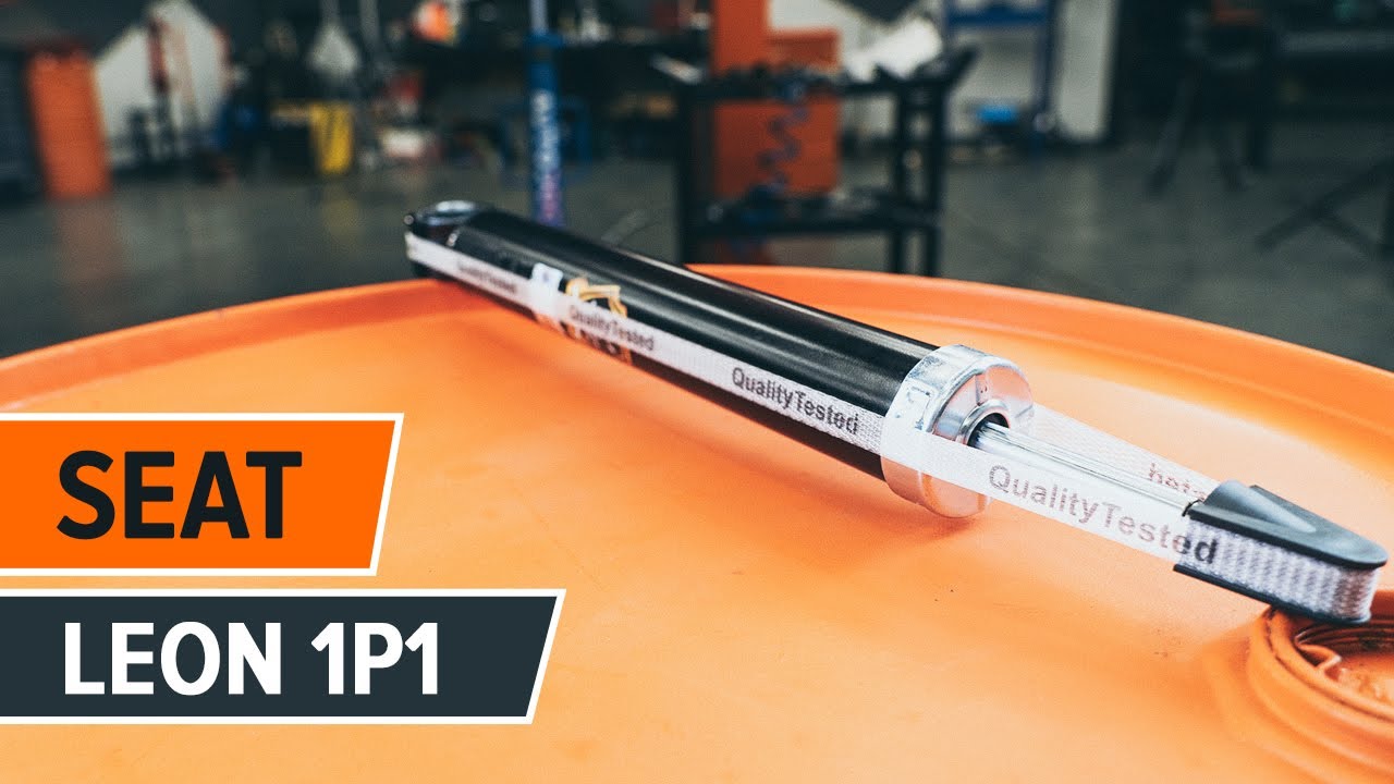 Ako vymeniť zadné tlmiče pruženia na Seat Leon 1P1 – návod na výmenu