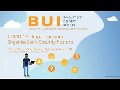 COVID-19 and your business security posture