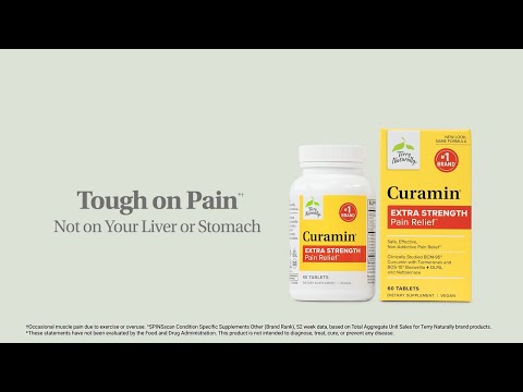 Curamin Curcumin Pain Relief | Terry Naturally by EuroPharma