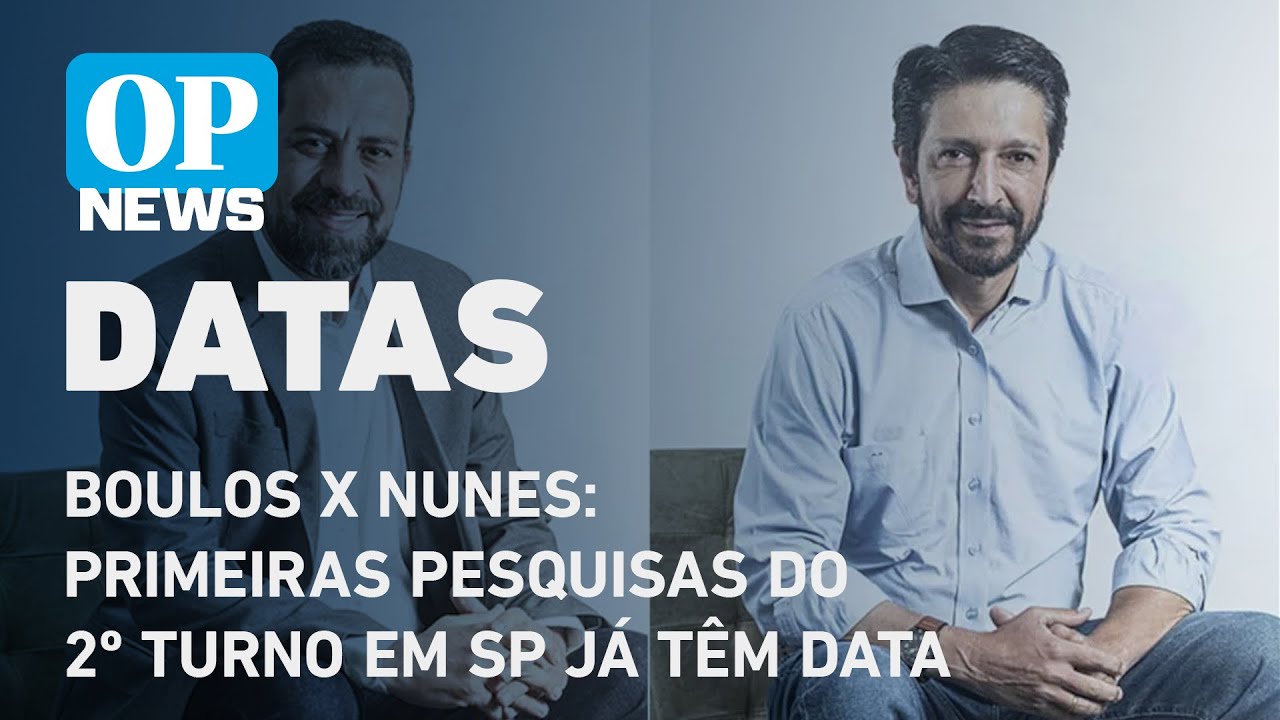 Boulos x Nunes: veja as datas de divulgação das primeiras pesquisas para o 2º turno SP l O POVO NEWS