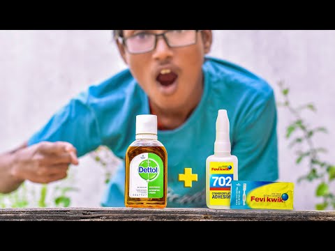 Don't Mix FeviKwik in Dettol | Shocking Result | Fevikwil vs Dettol