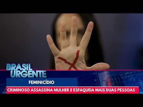 Criminoso mata mulher e esfaqueia mais duas pessoas durante fuga | Brasil Urgente