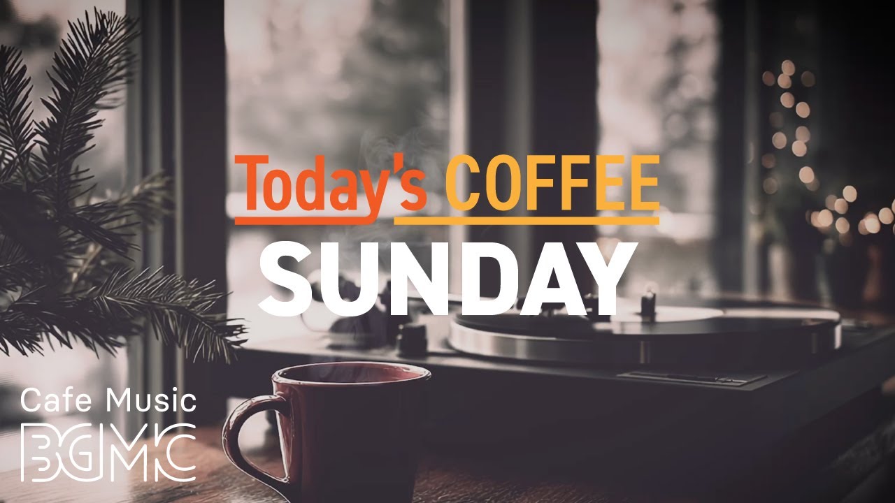 SUNDAY COFFEE: 🎄 Festive Winter Cafe Ambience - Gentle & Sweet Piano Jazz for a Peaceful Weekend