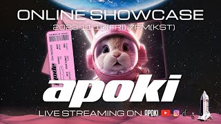 [Welcome to APOKI's Space] ONLINE LIVE SHOWCASE  2023.11.10(FRI) 7PM (KST)