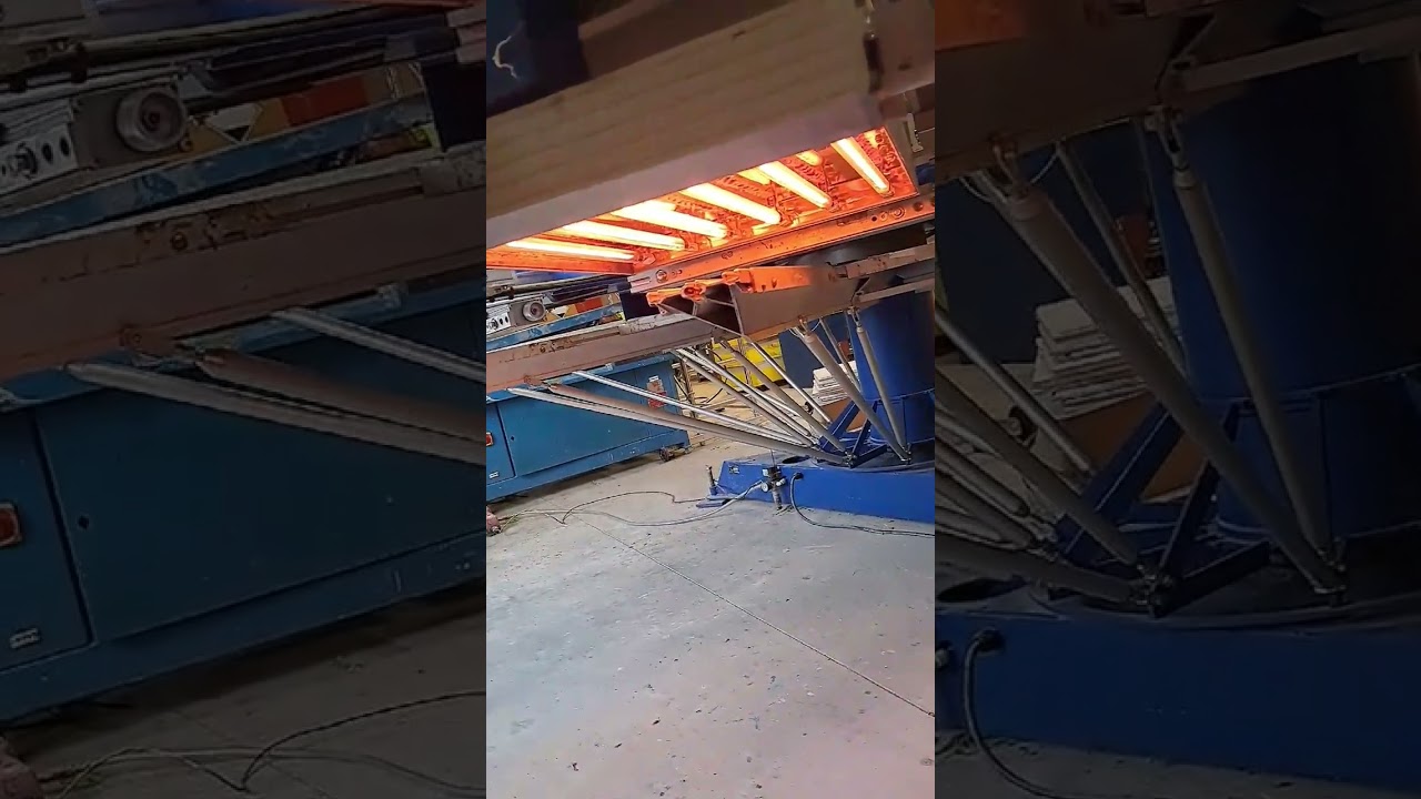 MHM Synchroprint Textile machine