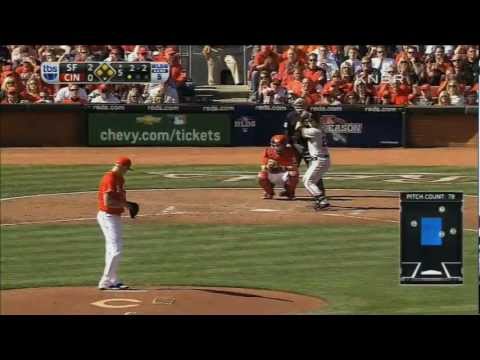 Buster Posey's Grand Slam - San Francisco Giants vs Cincinnati Reds Game 5 2012 NLDS