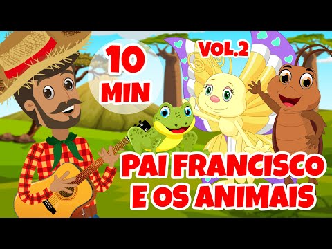 Pai Francisco e os Animais Vol.2 - Giramille 10 min | Desenho Animado Musical