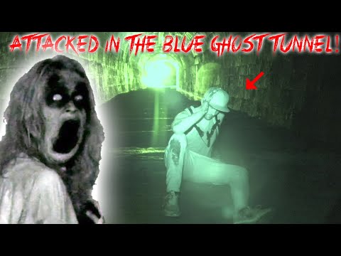 THE HAUNTED BLUE GHOST TUNNEL GONE TERRIBLY WRONG (ATTACKED)