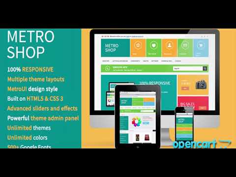 MetroShop - Premium OpenCart theme | Themeforest Website Templates and Themes