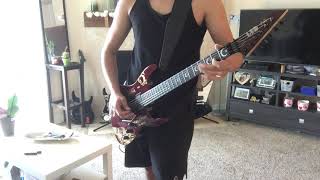 Video thumbnail for Kirk hammet ESP LTD KH Red Sparkle limited edition Ouija guitar Test by Heavymetalcat