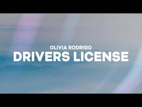 Olivia Rodrigo – drivers license (Lyrics) I got my driver's license last week | TikTok Song | Clean