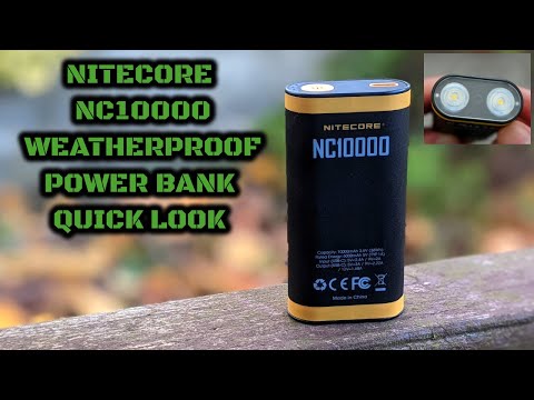 Nitecore NC10000 WR Power Bank: Quick Look