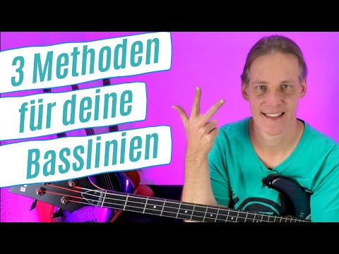 Nutze diese 3 Methoden, um coole Basslines zu schreiben