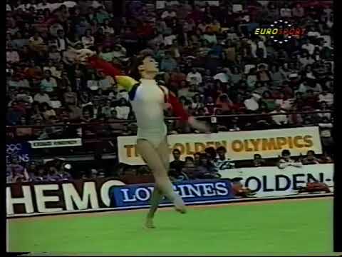 Maria Neculita 🇷🇴 FX EF 9.912 1990 European Championships