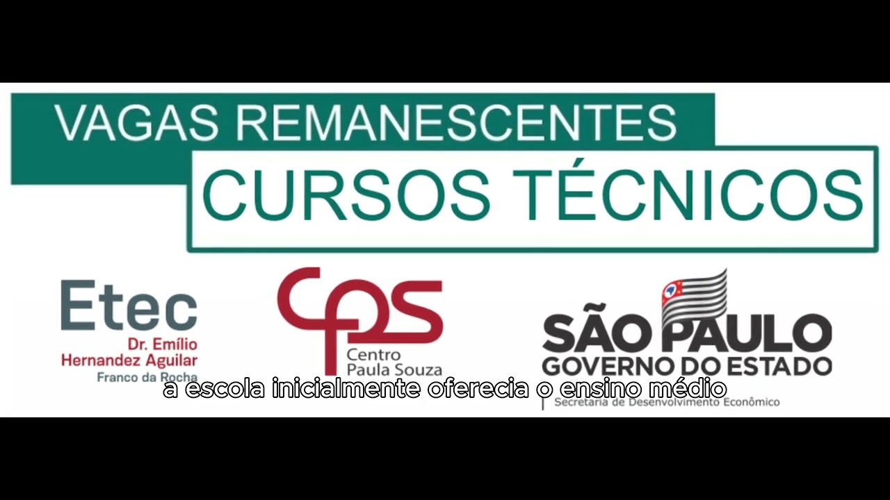 A ETEC de Franco da Rocha (Dr. Emílio Hernandez Aguilar)