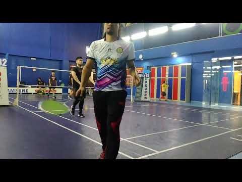 Badminton MuhibbahTeam Men's Double Sparring - Umar / Jojo Vs Ashraf / Ariffin