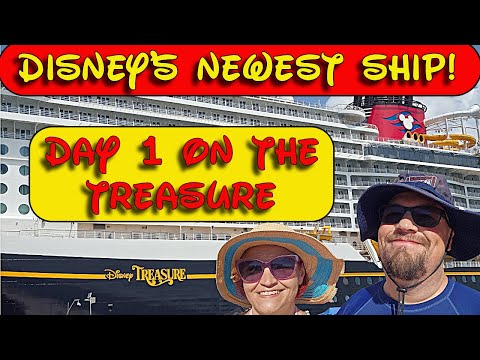 Thumbnail for We Boarded Disney’s Newest Cruise Ship! | Exciting Day 1 on the Disney Treasure