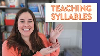 How to teach syllables in first and second grade // closed, Vce, & open syllables for 1st/2nd Grade
