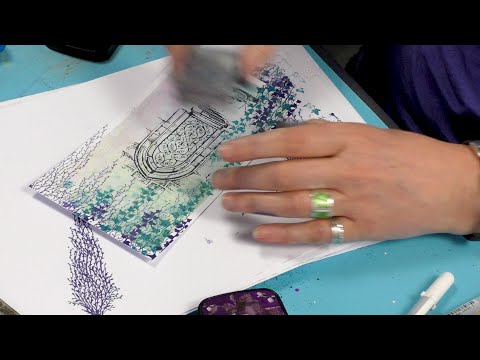 The Secret Garden - A Lavinia Stamps Tutorial