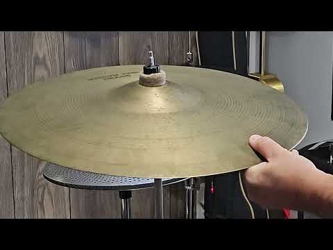 Sabian crash 18" 1980's hallow lable image 10
