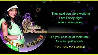Roll The Credits - Paula DeAnda (HD Lyrics Video) 2023