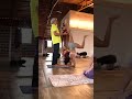 TTC LED CLASS PRACTICE BHARATHA YOGA SHALA MYSORE PRACTICE
