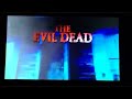 Opening To The Evil Dead 2002 DVD