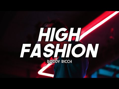 Roddy Ricch - High Fashion (Clean - Lyrics) ft. Mustard