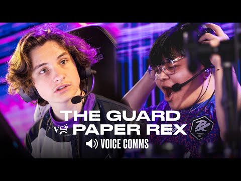 Holding A Site during a 5v5 Retake | Voice Comms | The Guard vs Paper Rex | Masters Reykjavík 2022
