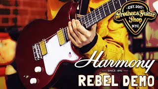 Video thumbnail for Harmony Rebel Guitar Review 2022 | A Brothers Breakdown by Brothers Guitar Shop