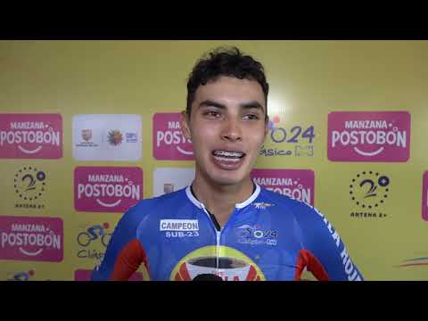 Diego Pescador   campeón sub23 Clásico RCN