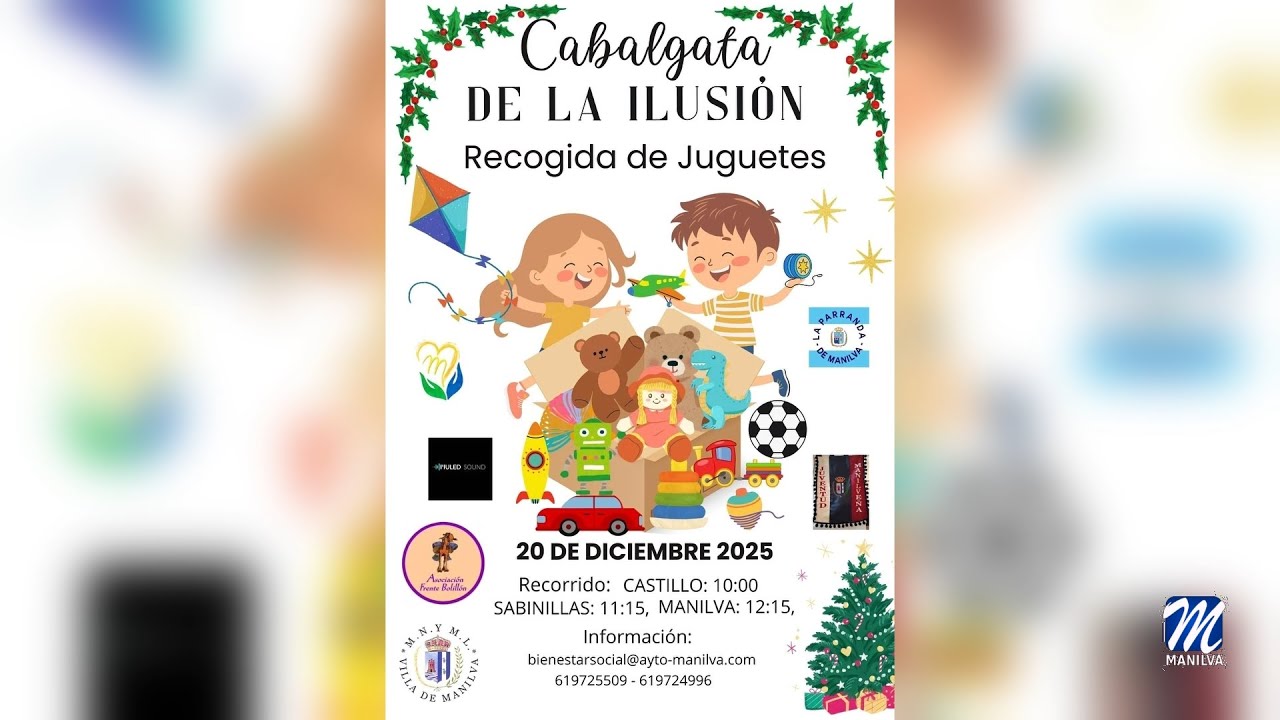 La Cabalgata de la Ilusión recorrerá mañana la localidad