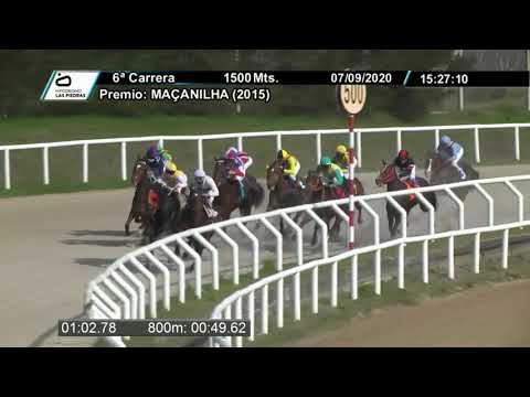07/09/2020 – Hipodromo Las Piedras – Carr 6 – MAÇANILHA (2015)