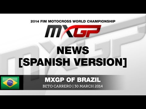 MXGP of Brazil 2014 Highlights [Spanish] - Motocross