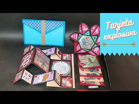 DIY tarjeta explosiva // LOVE CARD