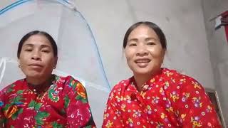 Part 1. Two beautiful girls from Thien Hoa commune interact on the small screen with two brothers...