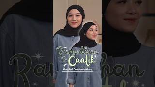 Tutorial Hijab Pashmina Kaos Model Clean Hijab Anti Gerah, Sat Set dan Cocok Buat Acara Apapun