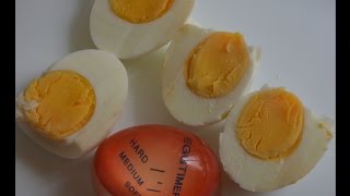 BOILED EGG USING EGG TIMER