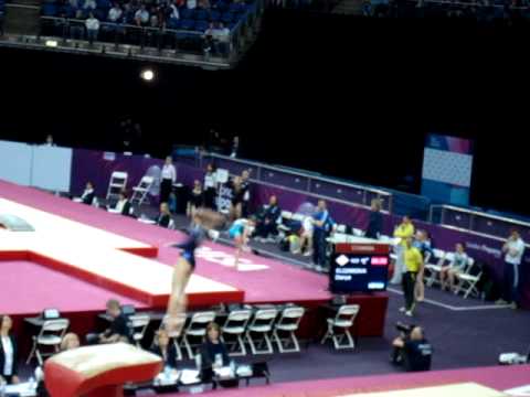 Hyunjoo Jo KOR Vault London 2012 Test Event