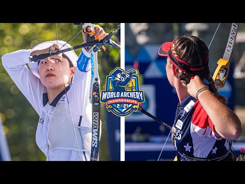 An San v Casey Kaufhold – recurve women semifinal | Yankton 2021 World Archery Championships