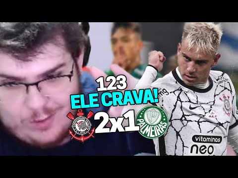 CASIMIRO REAGE À CORINTHIANS 2X1 PALMEIRAS PELA 22ª RODADA DO BRASILEIRÃO 2021 | Cortes do Casimito