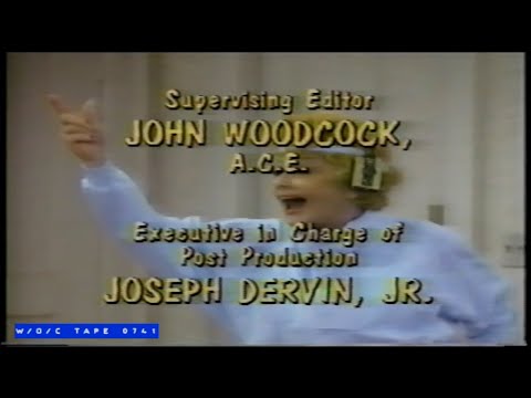 WOC Tape 0741 End Credit Announcements Compilation - 1986